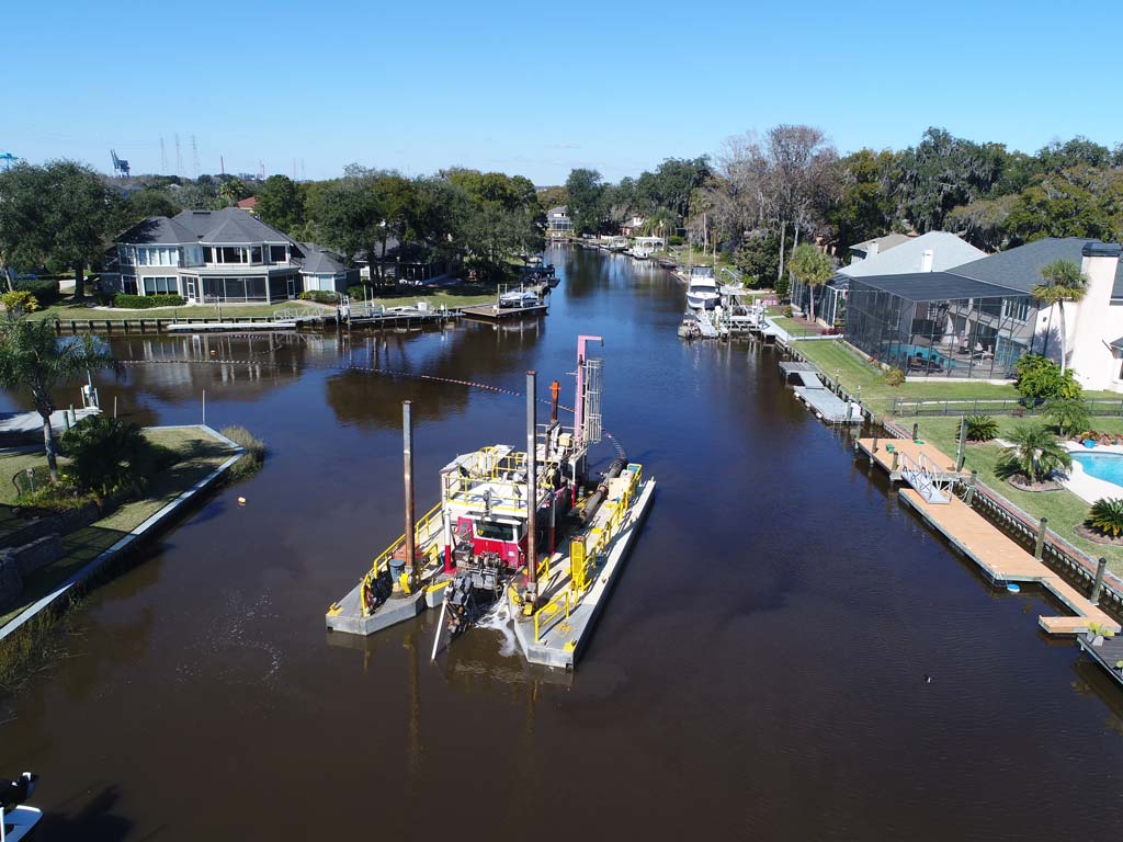 Jacksonville canal dredging
